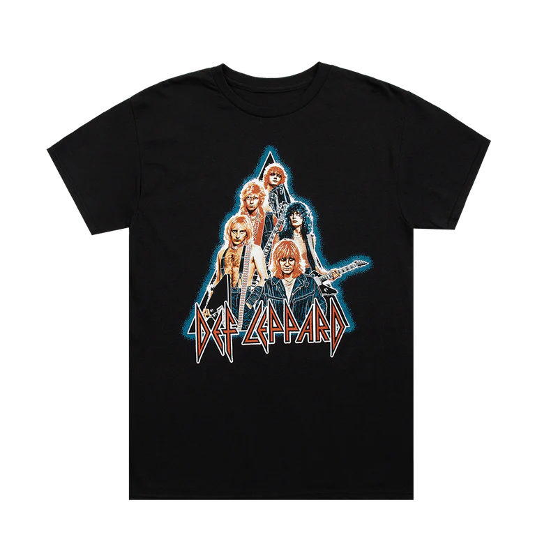 Def Leppard ツアーTシャツ ビンテージ Def Leppard T-Shirt Original 1988 Hysteria Concert Tour XL Band