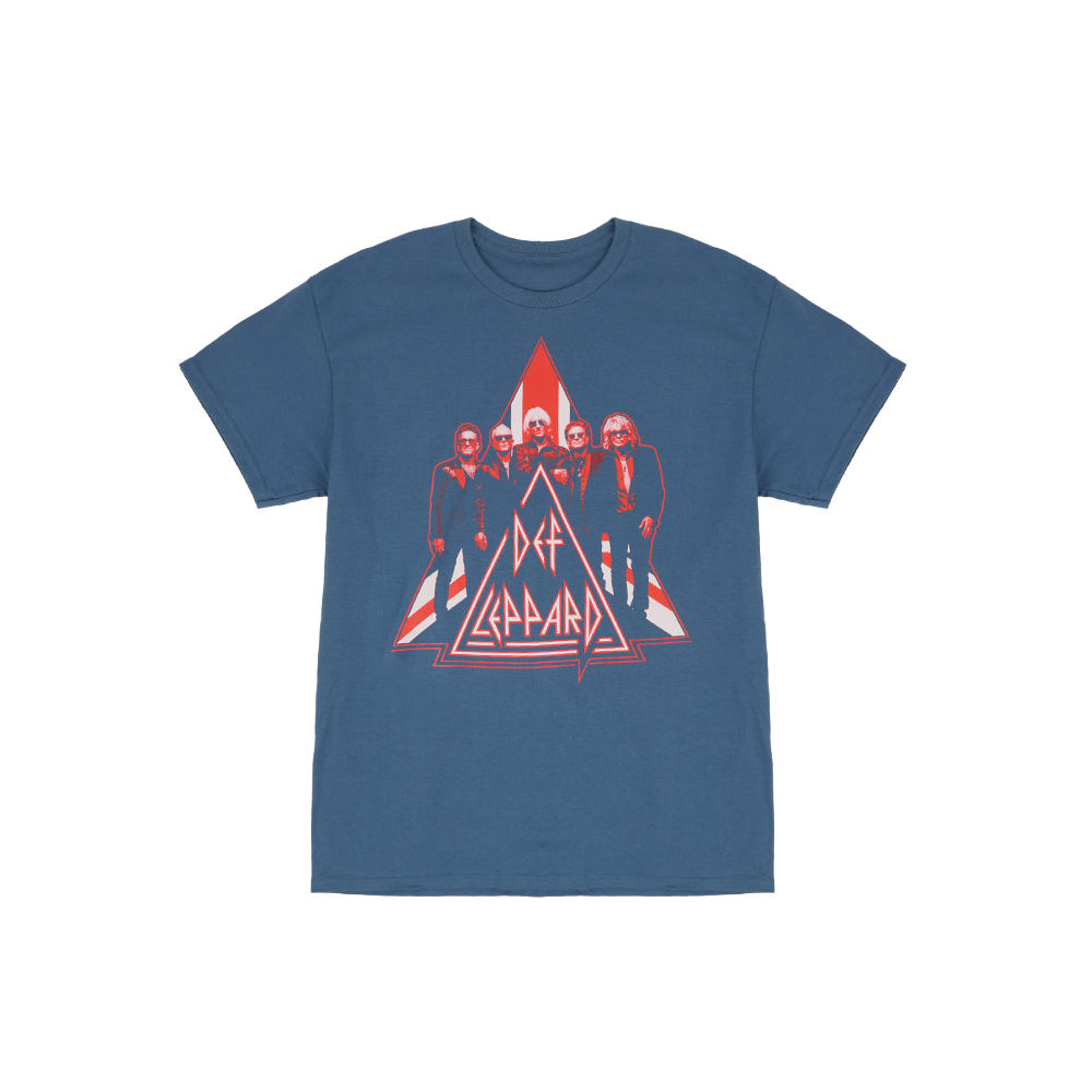 Rock Til You Drop 2025 Tour Date T-Shirt - Def Leppard
