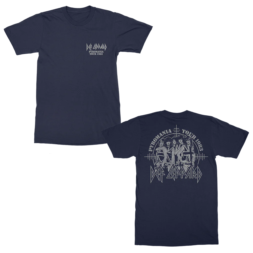 Pyromania Tour 1983 T-Shirt - Def Leppard