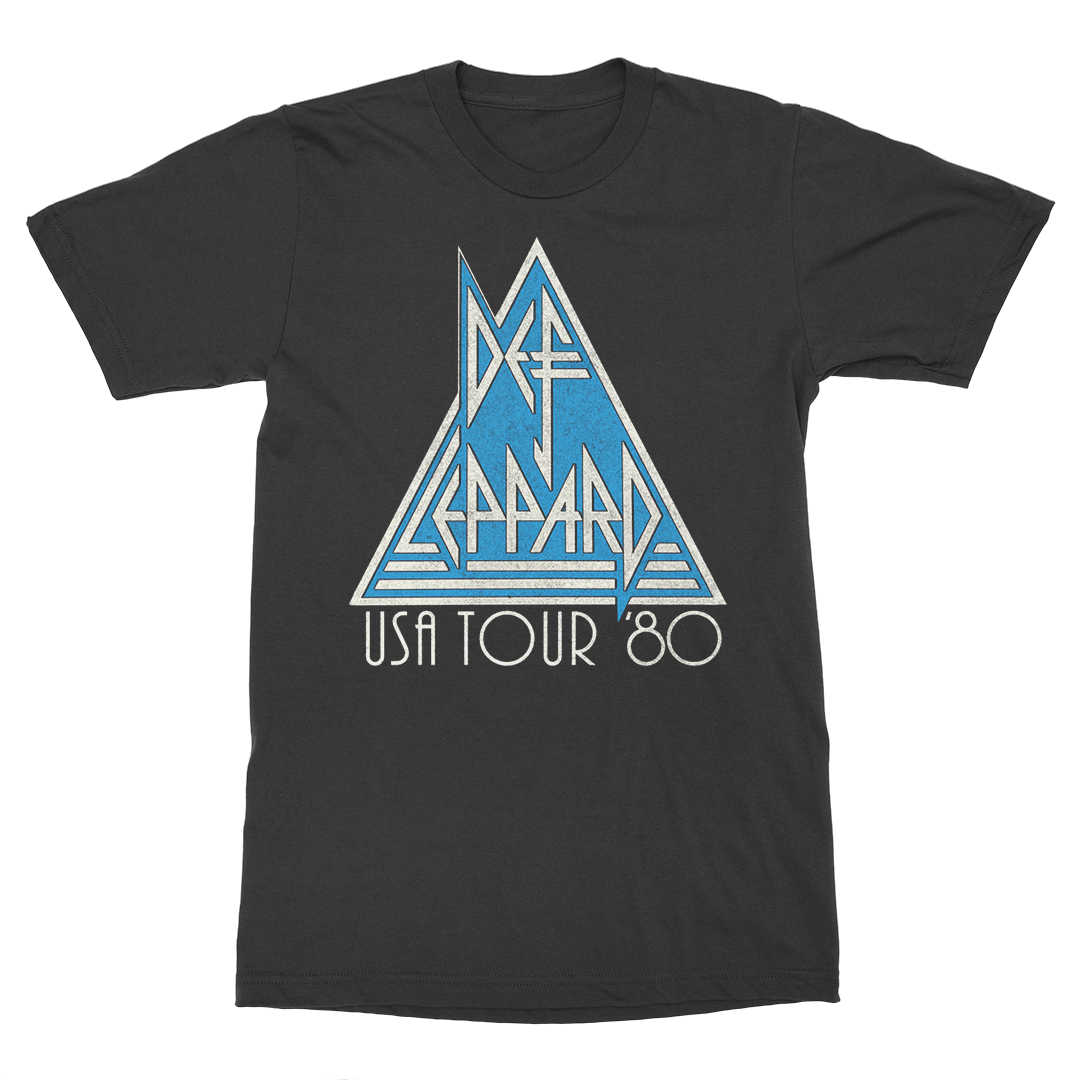 Def Leppard - USA Tour ’80 T-Shirt