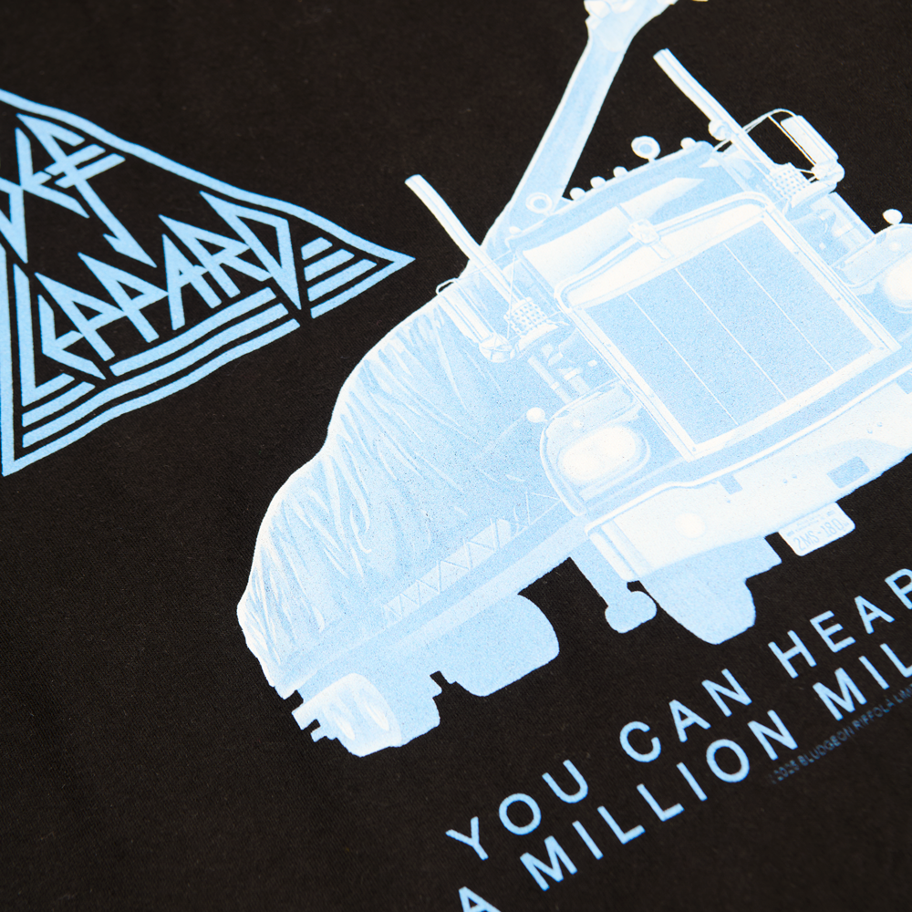 Def Leppard - Million Miles Away Youth T-Shirt - Black