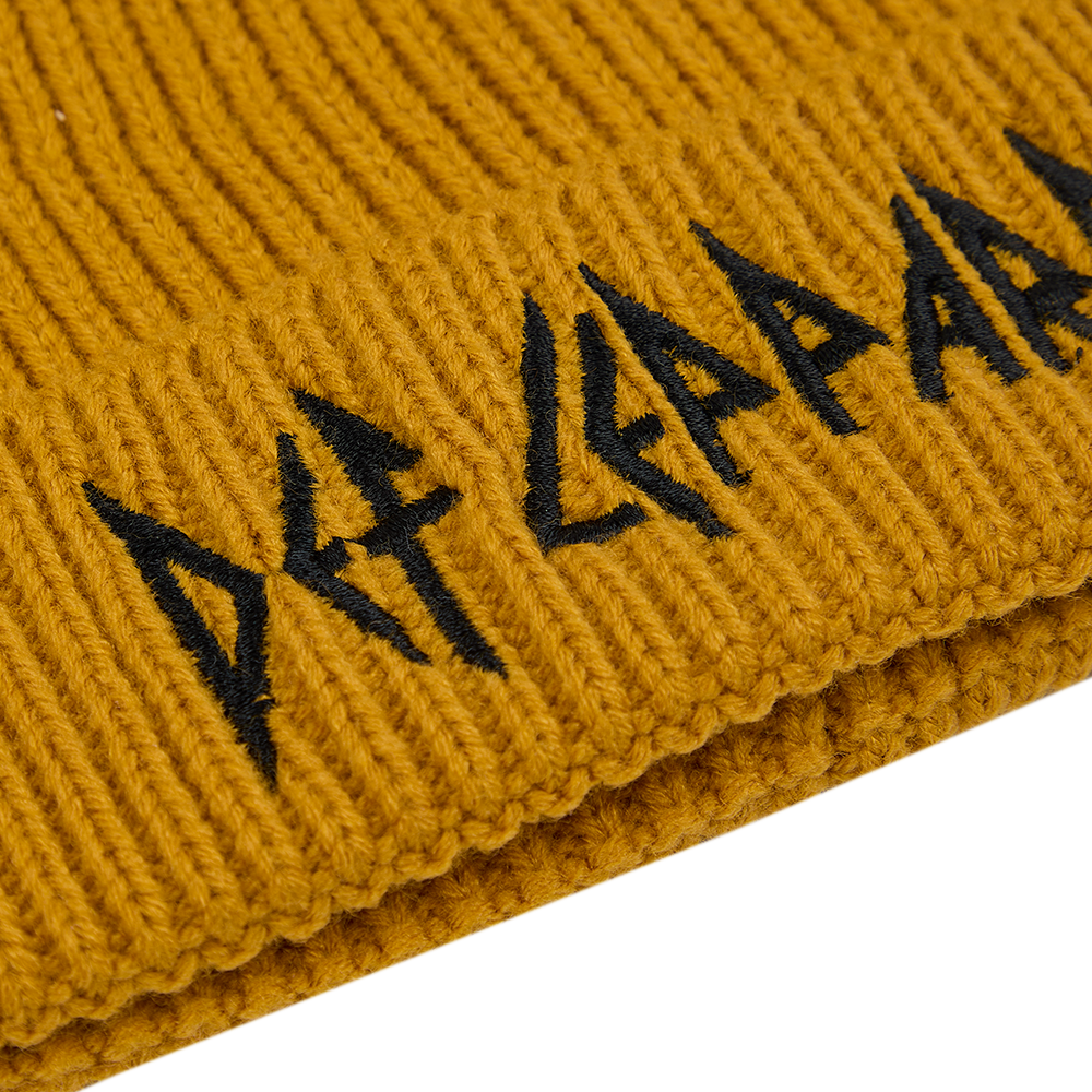 Def Leppard - Logo Mustard Beanie