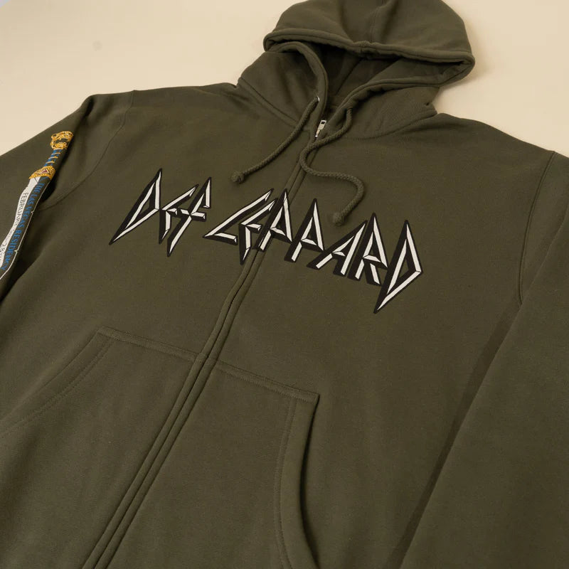 Def Leppard - I Got Rocked Zip Hoodie