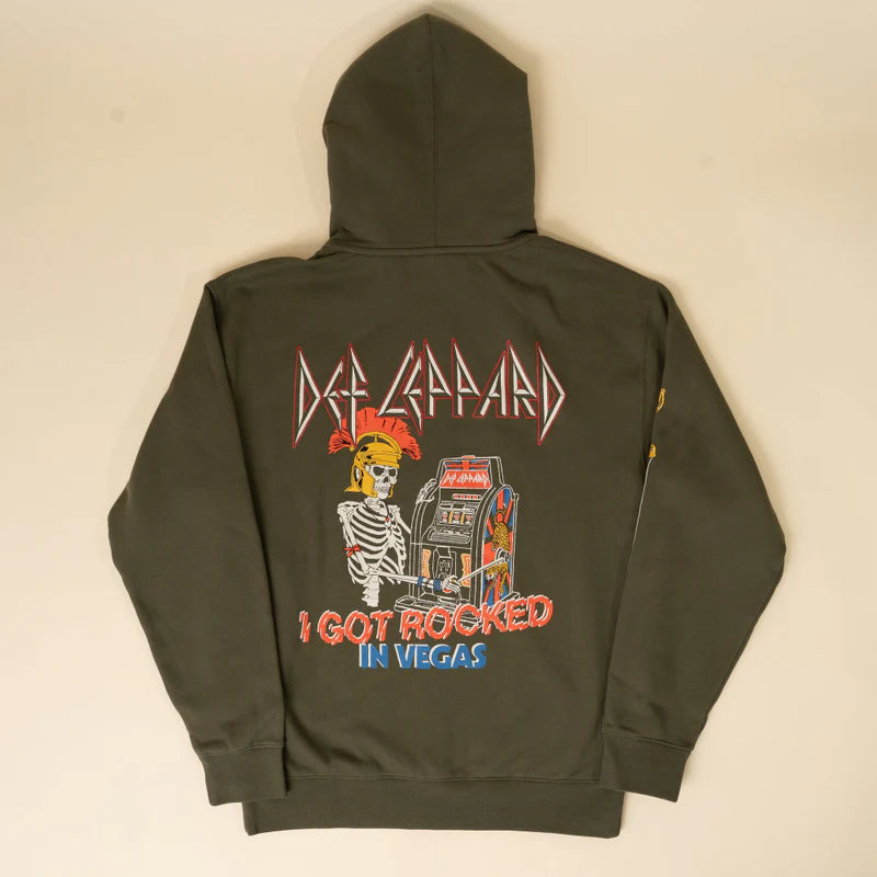 Def Leppard - I Got Rocked Zip Hoodie