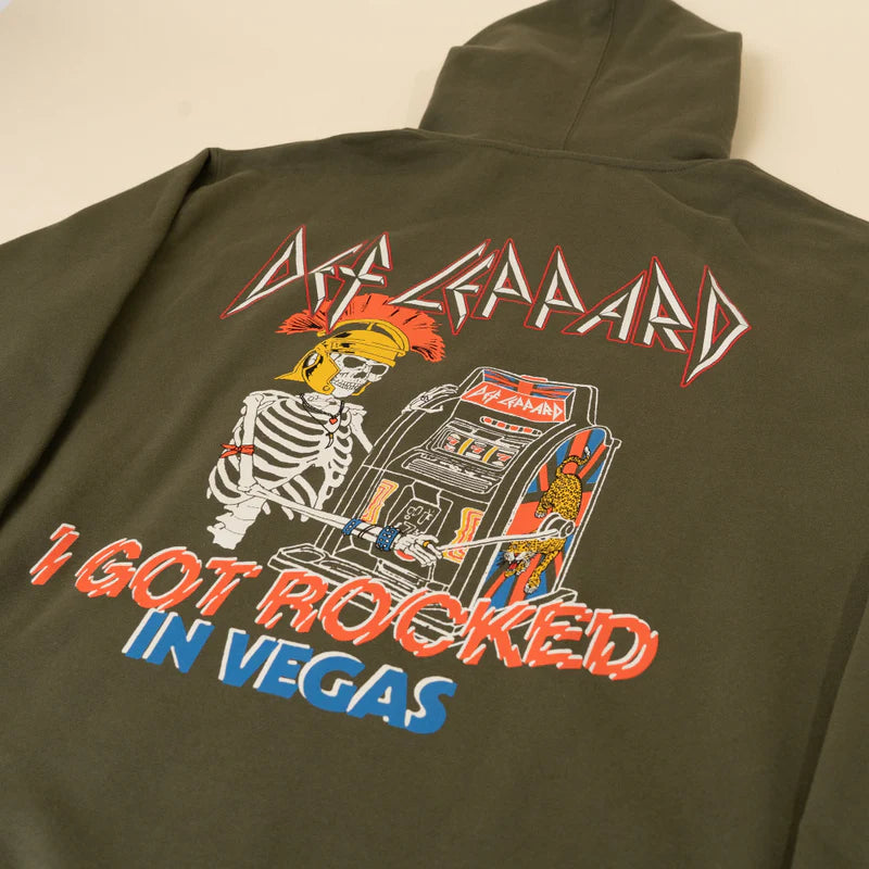 Def Leppard - I Got Rocked Zip Hoodie