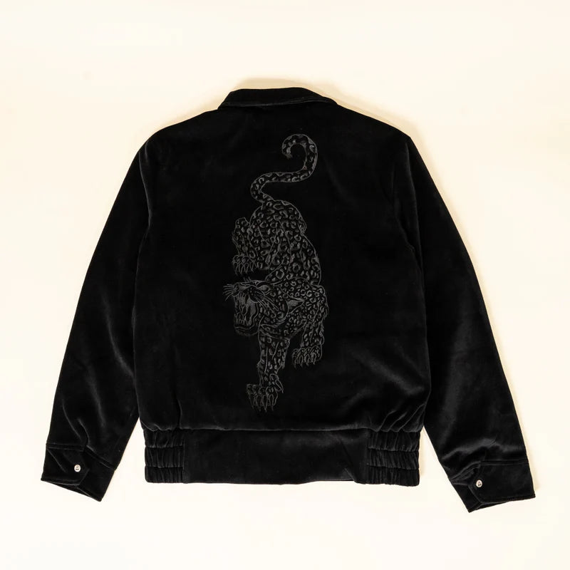 Leopard Velour Jacket - Def Leppard