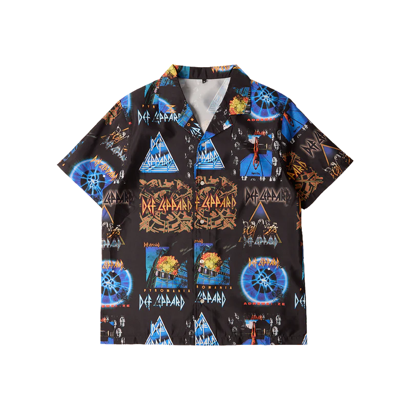 Def Leppard - Def Leppard Covers Hawaiian Shirt