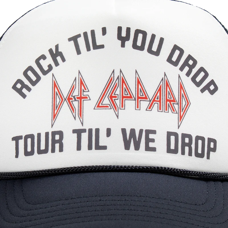 Def Leppard - Rock Til You Drop Trucker Hat