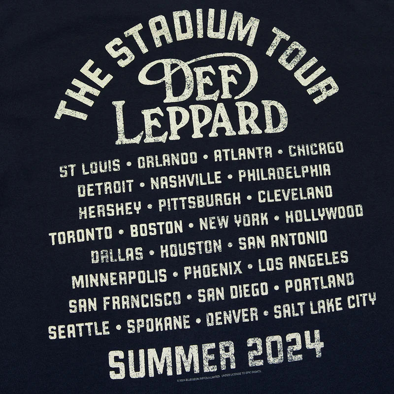 Def Leppard - Union Jack Summer Stadium Tour T-Shirt