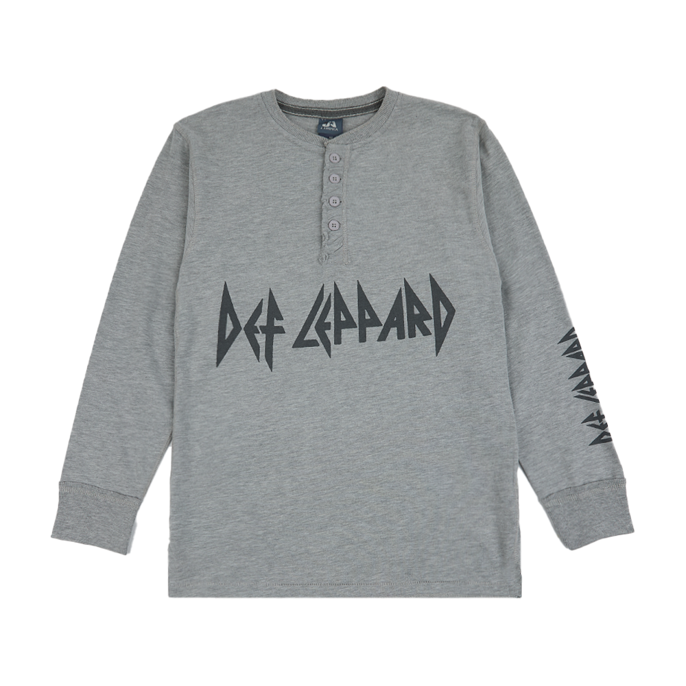 Def Leppard - Rock Of Ages Jersey Henley