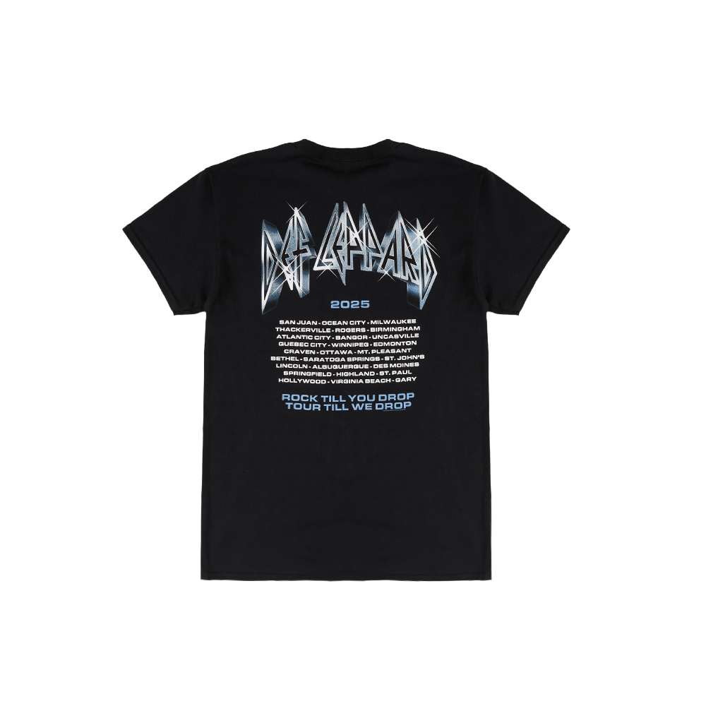 Pyromania Summer 2025 Tour T-Shirt - Def Leppard Pyromania Summer 2025 Tour T-Shirt - Def Leppard