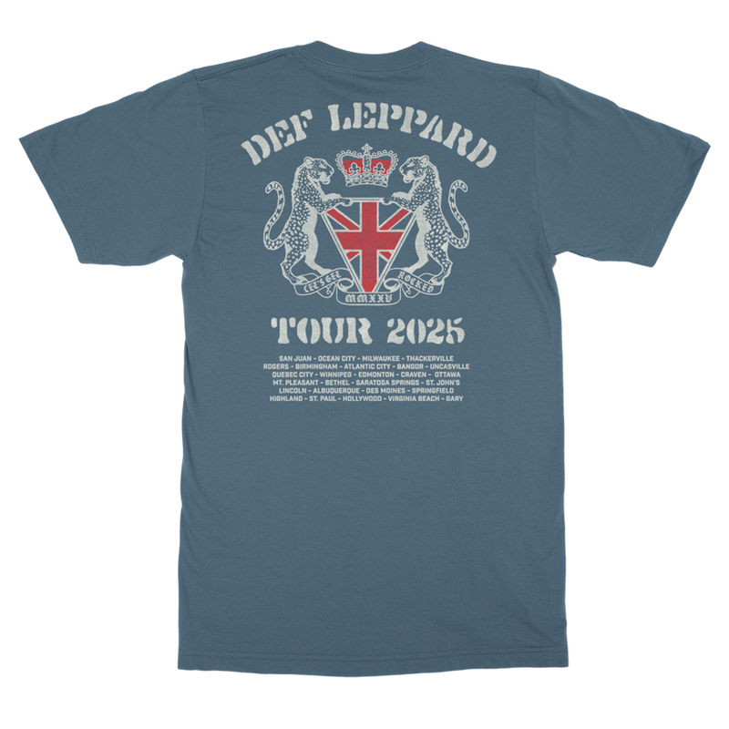 Let’s Get Rocked 2025 Tour T-Shirt - Def Leppard