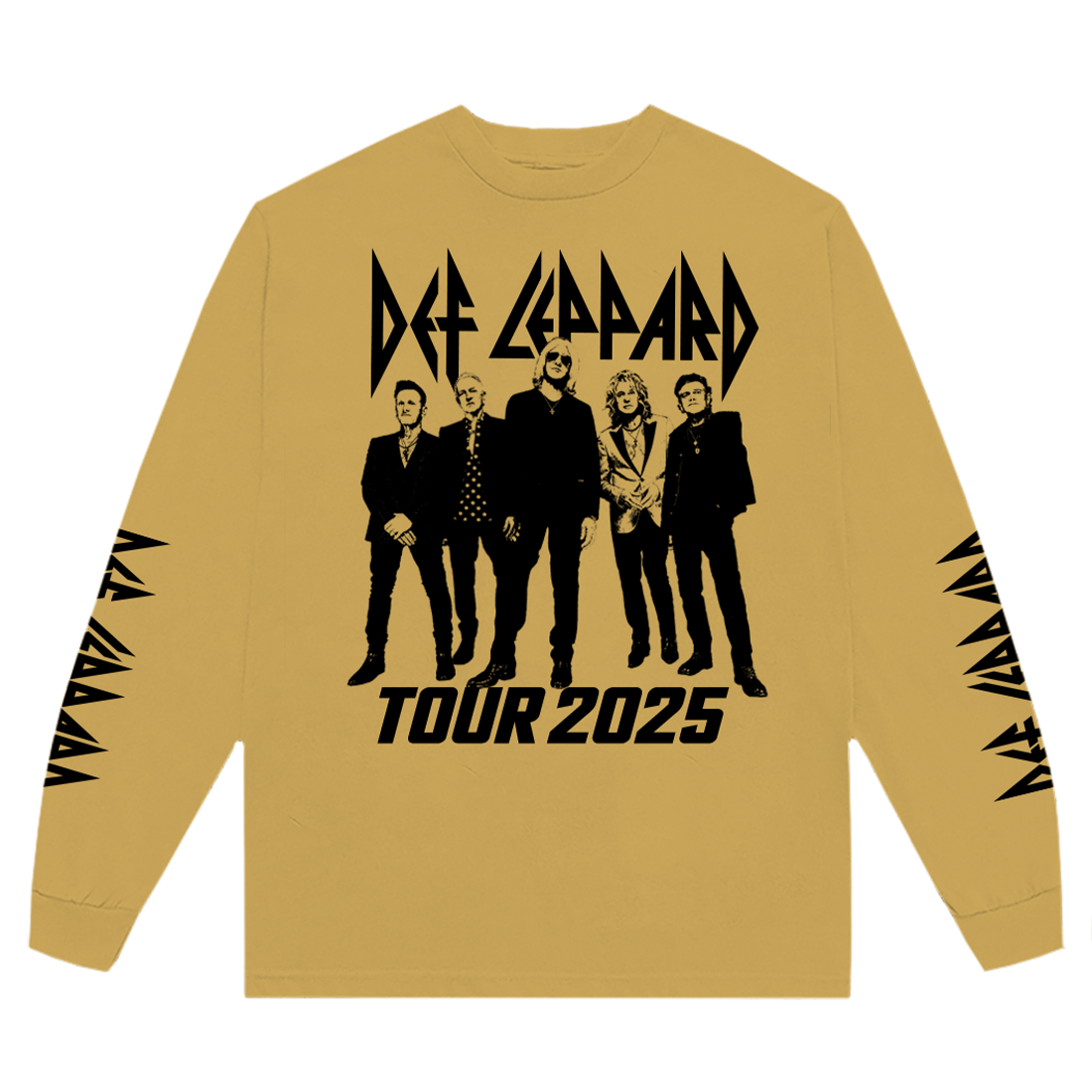 Def Leppard - Summer Tour 2025 Long Sleeve T-Shirt