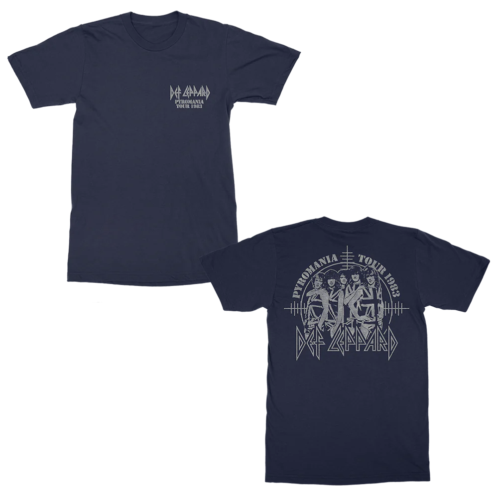 Def Leppard - Pyromania Tour 1983 T-Shirt