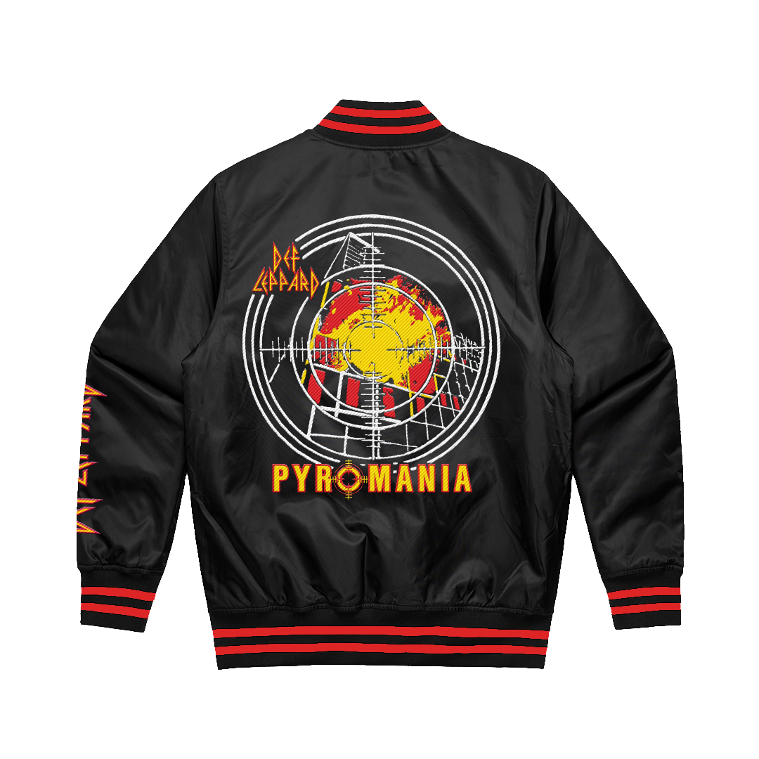 Def Leppard - Pyromania Bomber Jacket