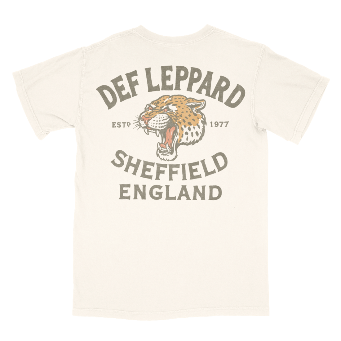 Def Leppard - Established 1977 Sheffield T-Shirt