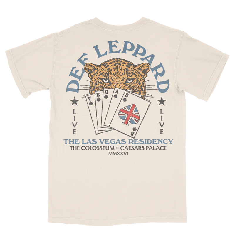 Def Leppard - The Las Vegas Residency Card T-Shirt