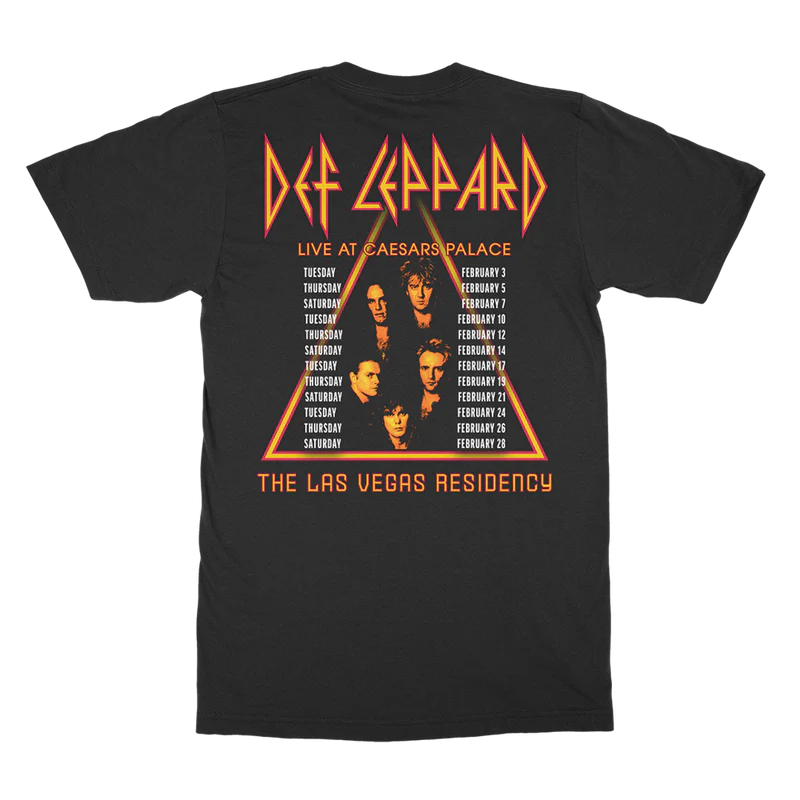 Def Leppard - The Las Vegas Residency 2026 T-Shirt