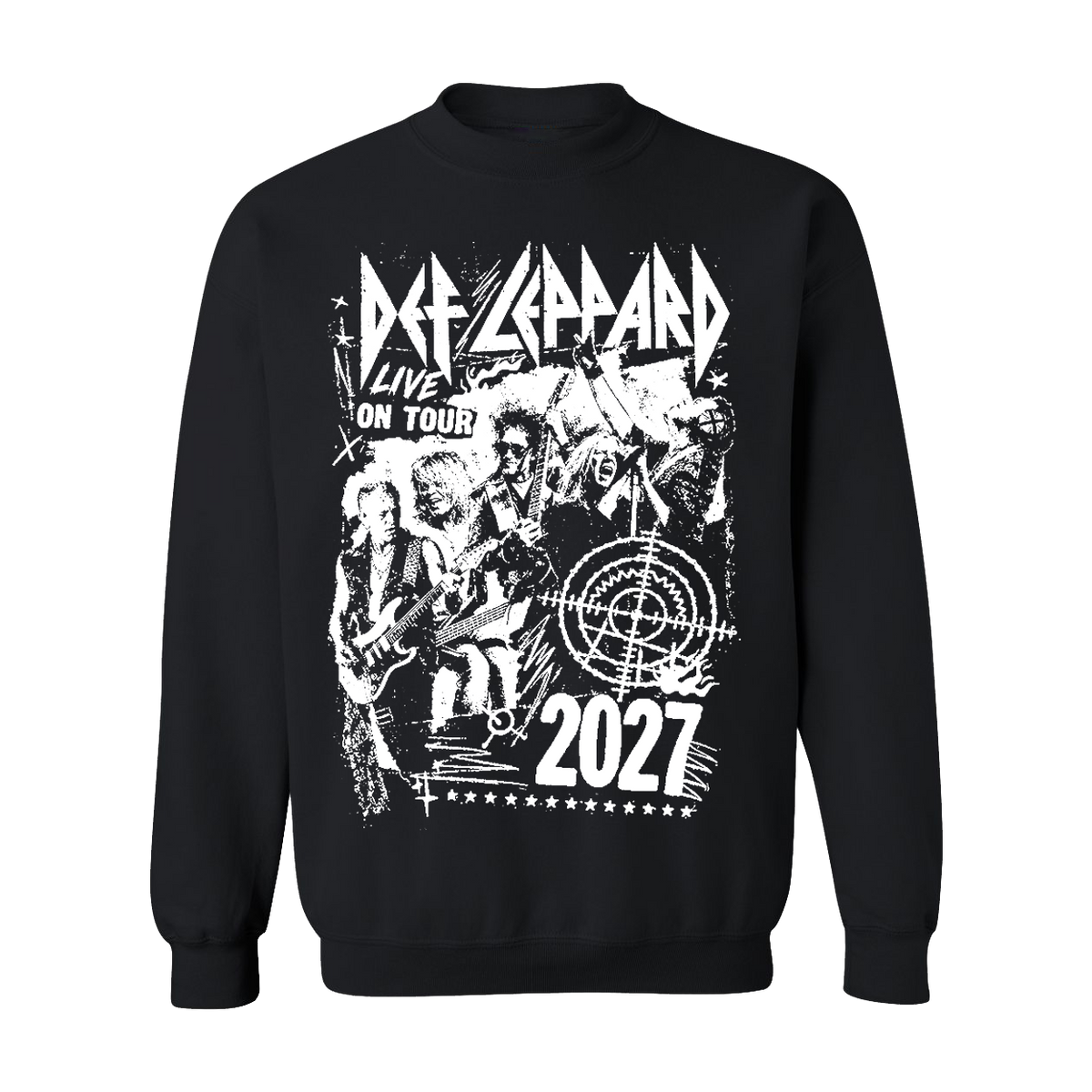 Def Leppard - Live on Tour 2027 Crewneck