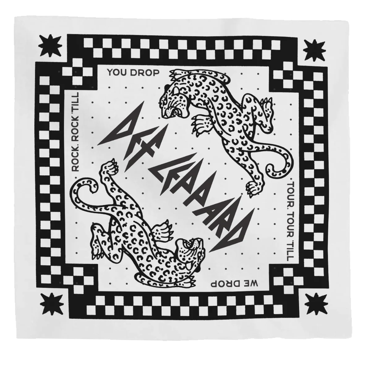 Def Leppard - Till You Drop Bandana