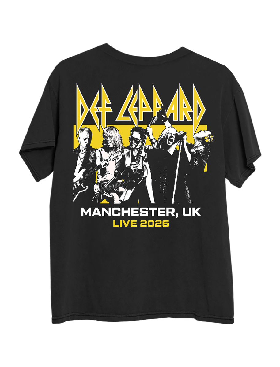 Def Leppard - Manchester, UK 2026 Event Tee