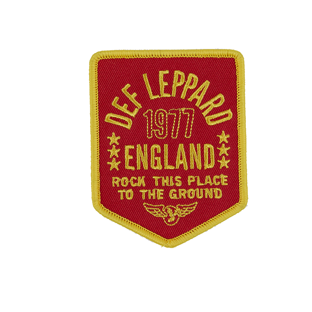 Def Leppard - Def Leppard x Oxford Pennant Embroidered Patch Set