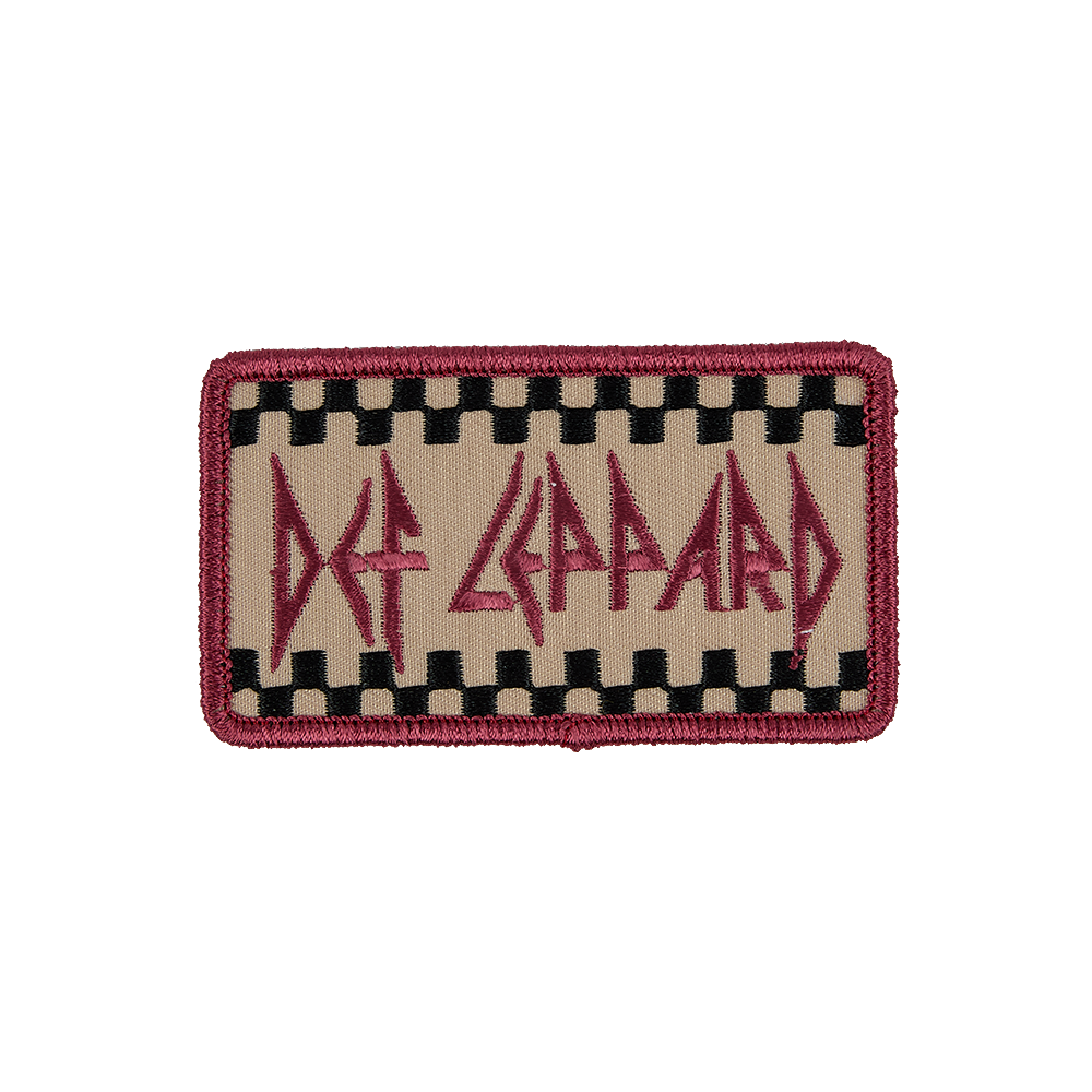 Def Leppard - Def Leppard x Oxford Pennant Embroidered Patch Set