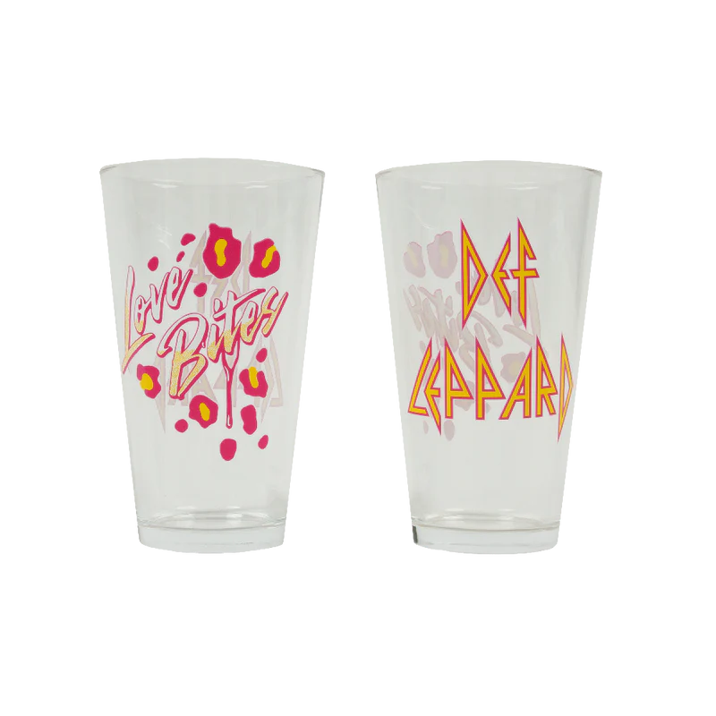 Def Leppard - Love Bites Pint Set