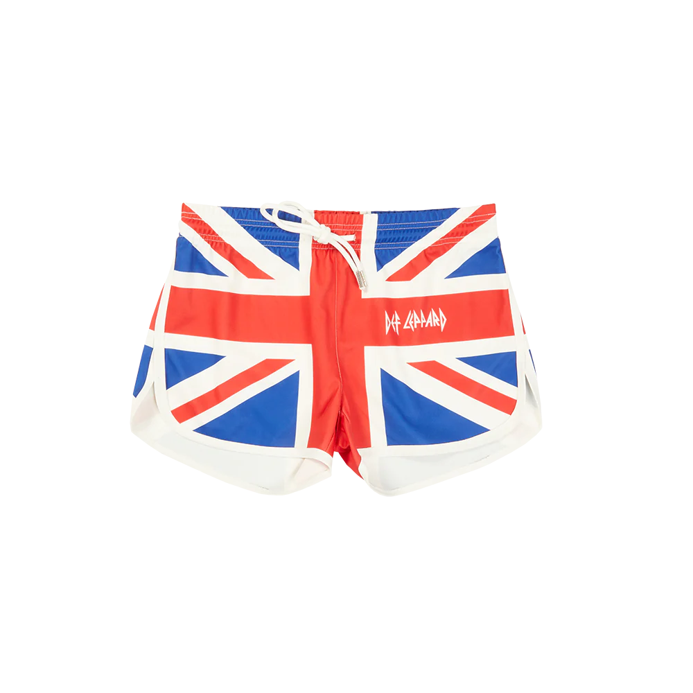 Def Leppard - Union Jack Shorts