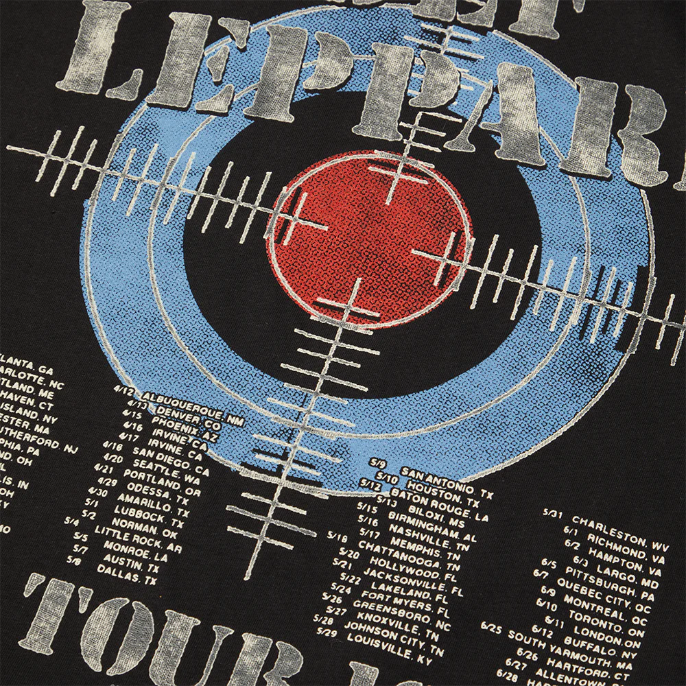 Def Leppard - Pyro Bullseye US Tour 1983 T-Shirt