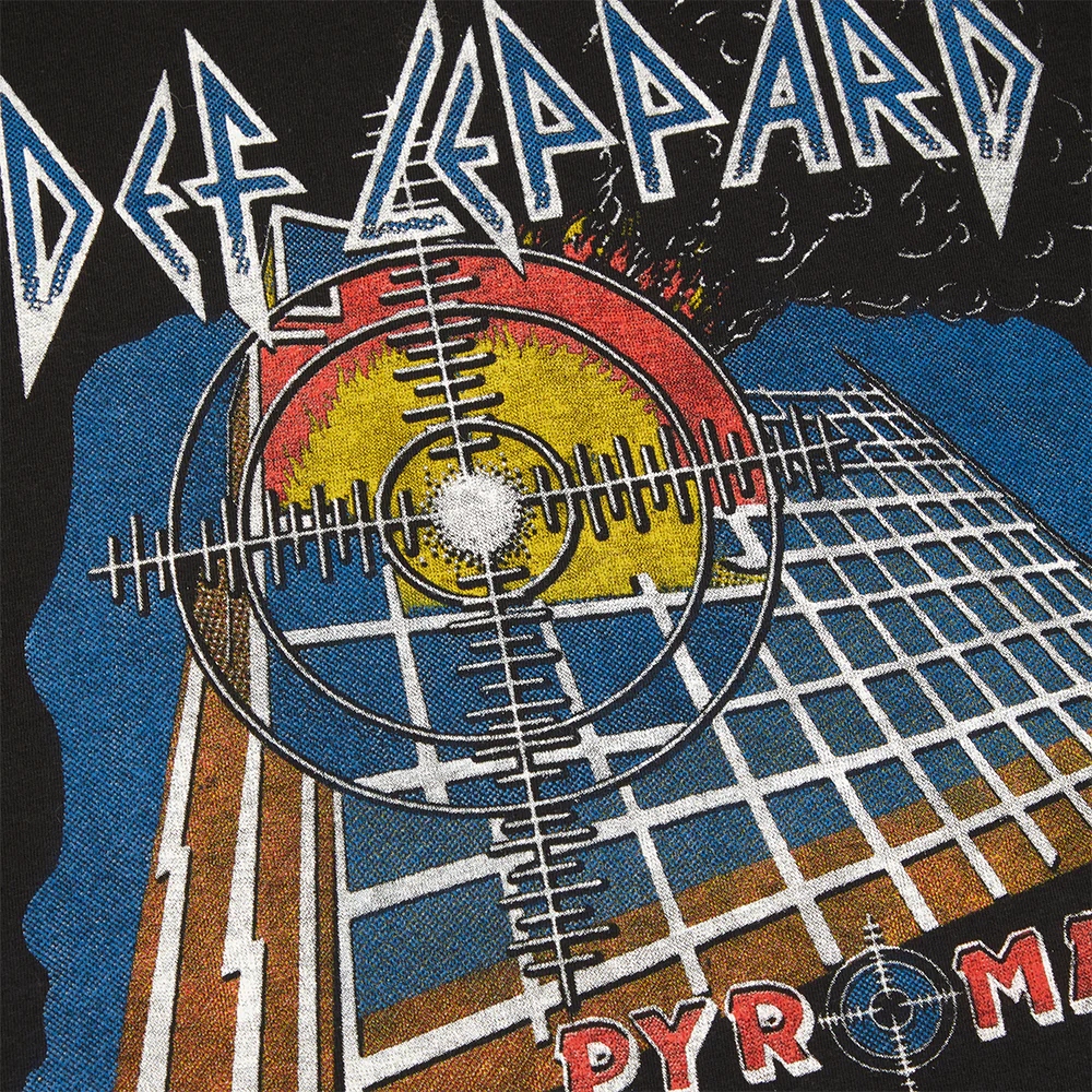 Def Leppard - Pyromania Tracklist T-Shirt