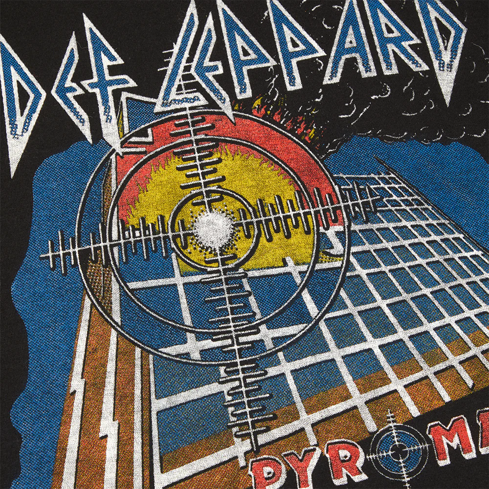 Pyromania Tracklist T-Shirt - Def Leppard Pyromania Tracklist T-Shirt - Def Leppard