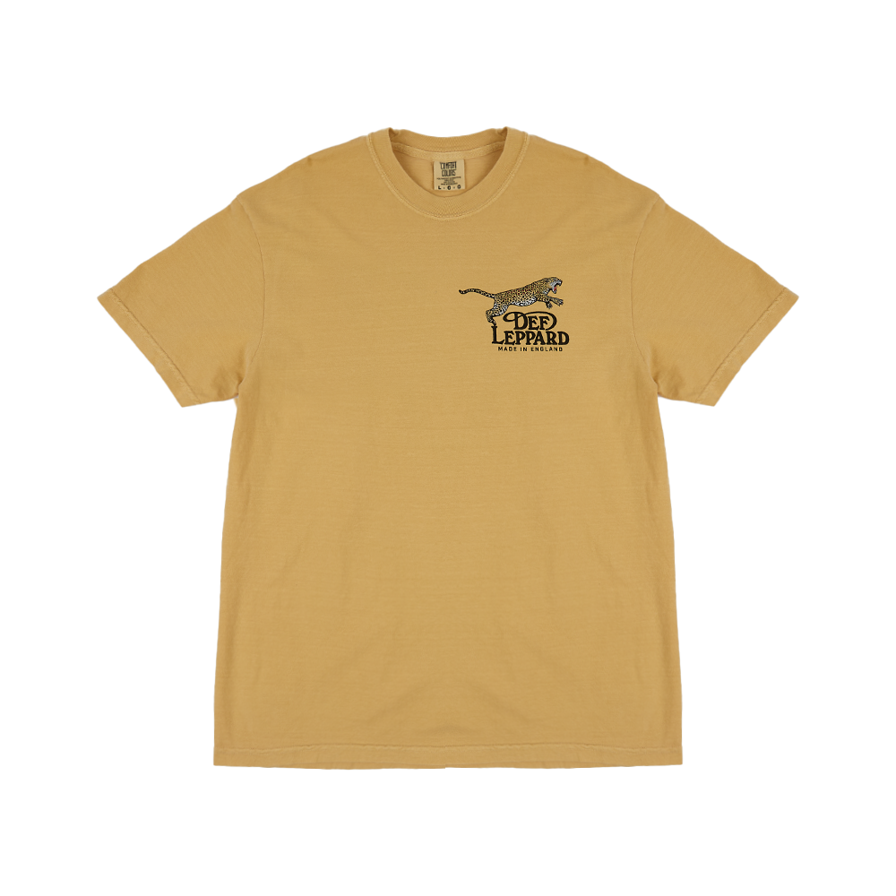 Def Leppard - Made In England Leopard T-Shirt