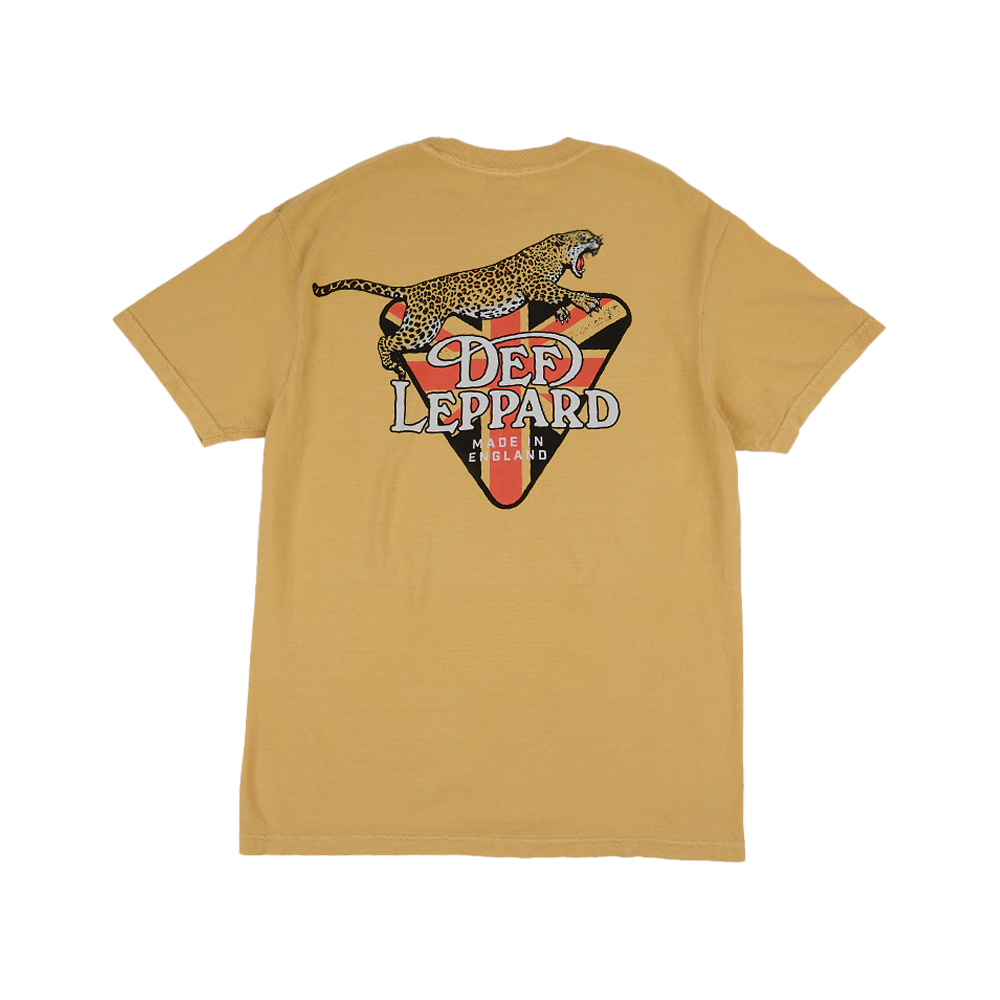 Def Leppard - Made In England Leopard T-Shirt