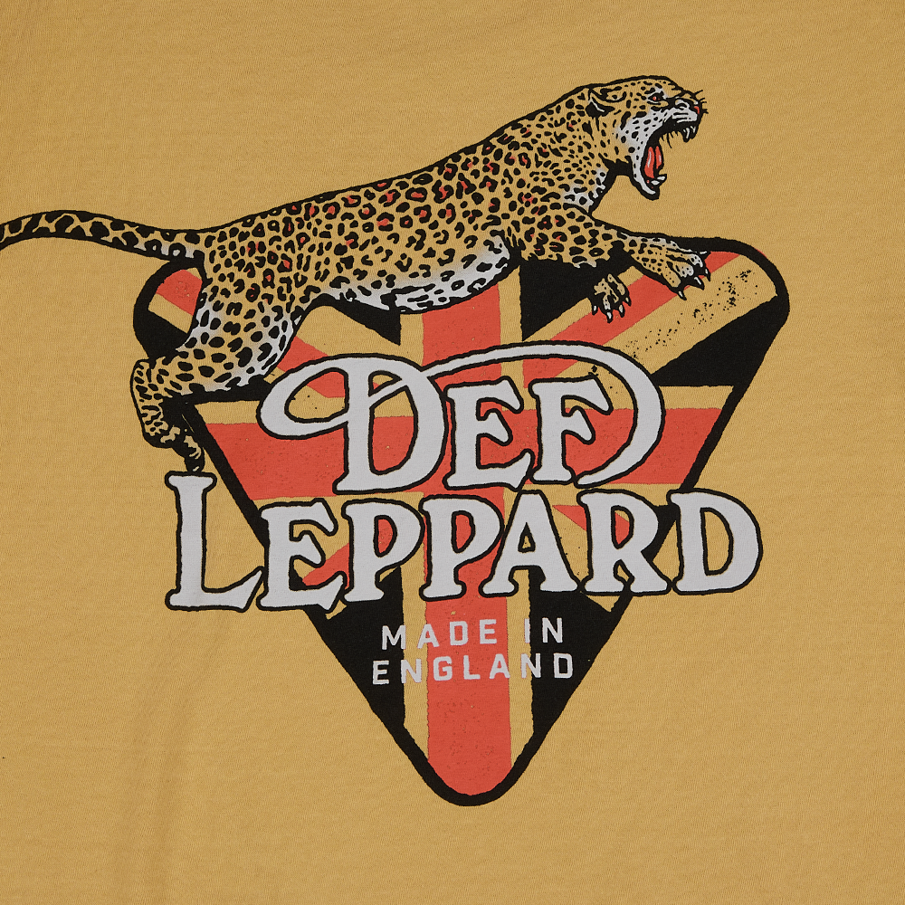 Def Leppard - Made In England Leopard T-Shirt