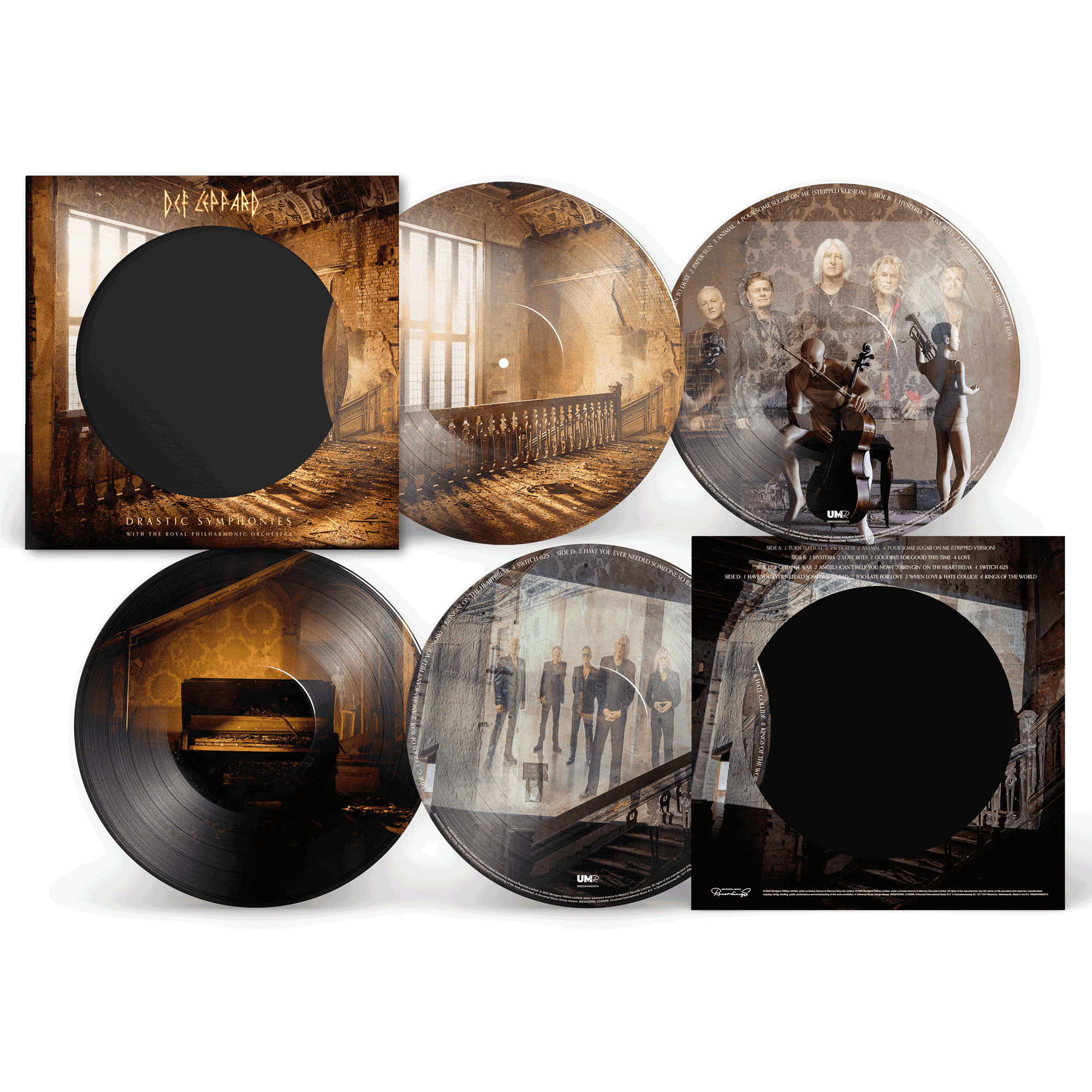 Def Leppard, The Royal Philharmonic Orchestra - Drastic Symphonies: Limited Picture Disc Vinyl 2LP