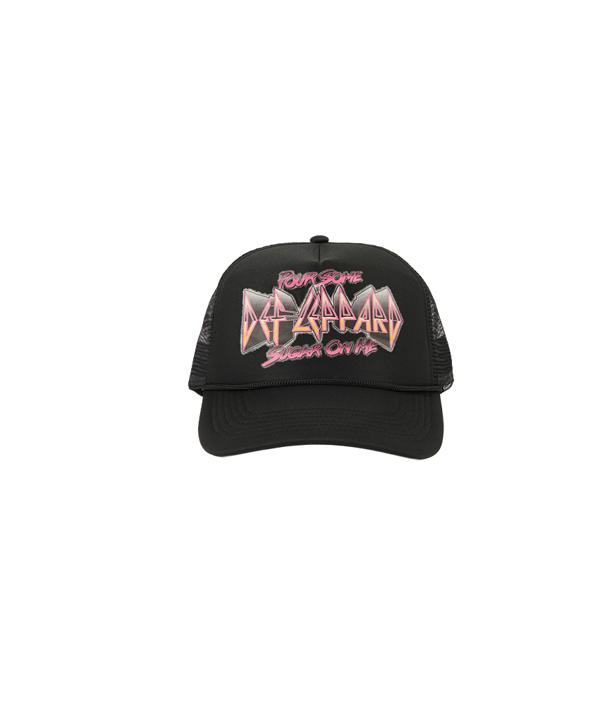Def Leppard - Pour Some Sugar On Me Trucker Hat