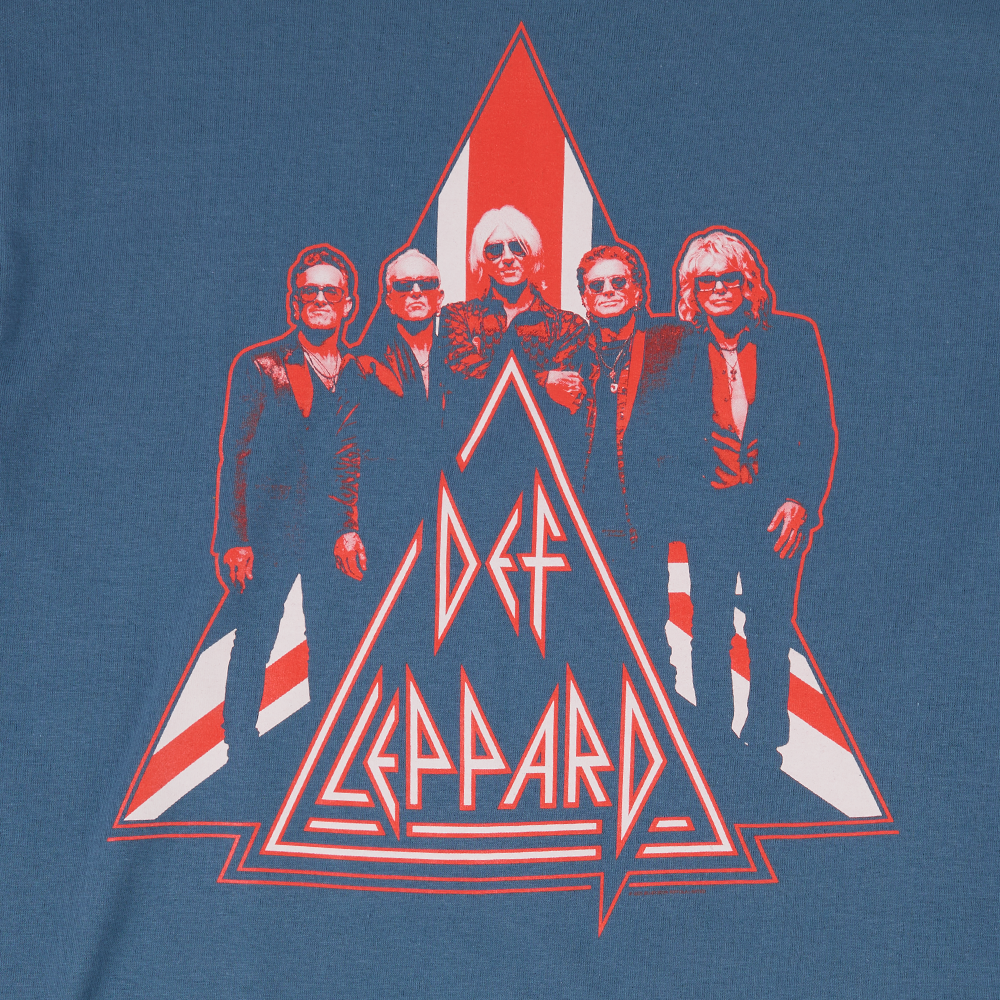 Def Leppard - Rock Til You Drop 2025 Tour Date T-Shirt