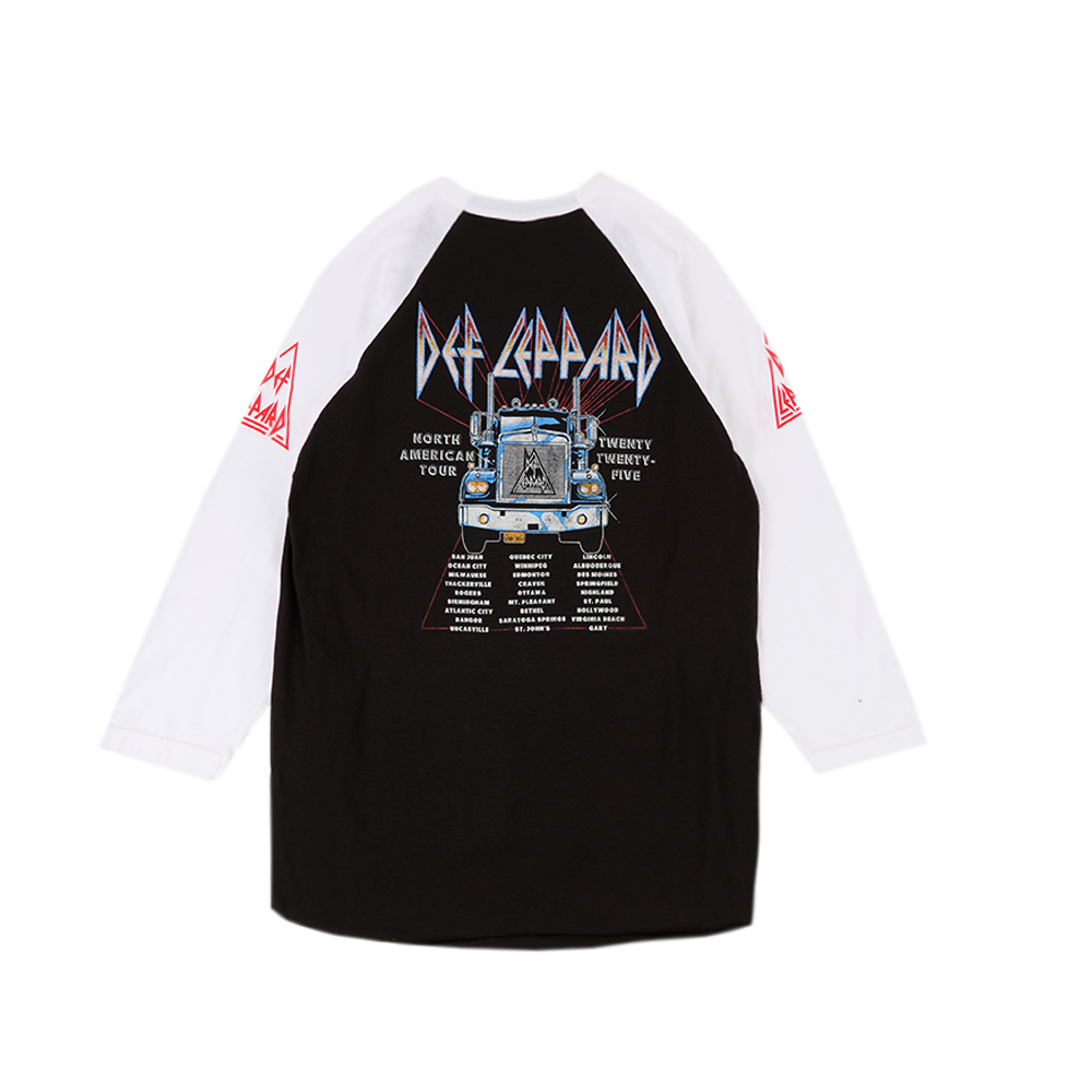 Def Leppard - North America 2025 Tour Raglan