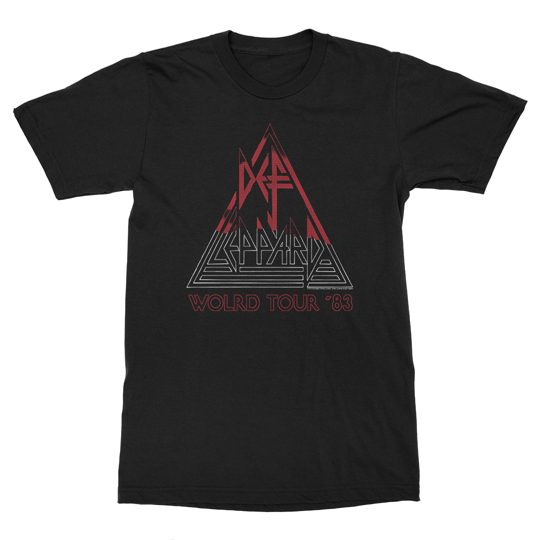 Def Leppard - World Tour '83 T-Shirt