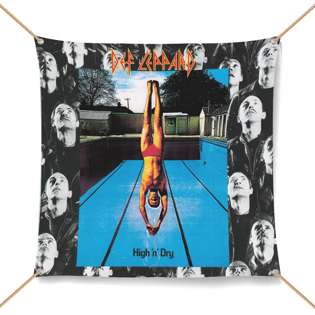 Def Leppard - High 'n' Dry Wall Flag