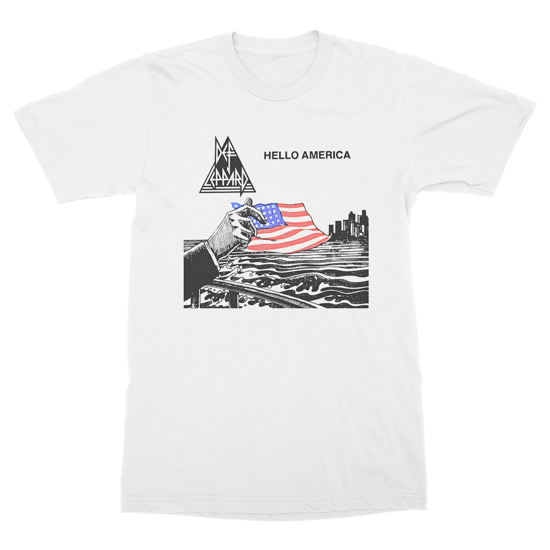 Def Leppard - Hello America T-Shirt